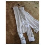 Bone White Drapes in Packaging