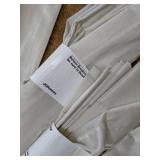 Bone White Drapes in Packaging