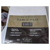 New Table Pad, Tablecloths and Napkins