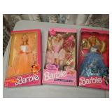 Vintage Barbies New in Box and Bonus Doll w/ Stand
