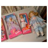Vintage Barbies New in Box and Bonus Doll w/ Stand