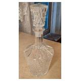 Early Vintage Brilliant Cut Crystal Decanter