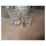 Mixed Lot of Glassware - Cups, Baking Dish, Serving Bowls, Ice Bucket & More