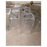 Mixed Lot of Glassware - Cups, Baking Dish, Serving Bowls, Ice Bucket & More