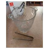 Mixed Lot of Glassware - Cups, Baking Dish, Serving Bowls, Ice Bucket & More