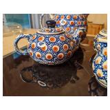 Beautiful Vintage Boleslawiec Handmade Poland Pottery