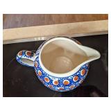 Beautiful Vintage Boleslawiec Handmade Poland Pottery