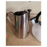 (3) Beautiful Vintage Tea Pots & (2) Pitchers