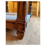 Beautiful Small Vintage Solid Wood Side Table