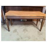 Artist Console Kimball Piano & Bench Walnut