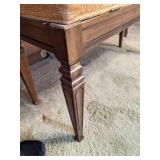 Artist Console Kimball Piano & Bench Walnut