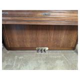 Artist Console Kimball Piano & Bench Walnut