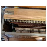 Artist Console Kimball Piano & Bench Walnut