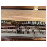 Artist Console Kimball Piano & Bench Walnut