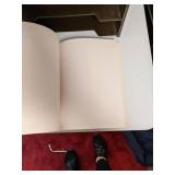 Lot of Office Supplies, Folders, Filing Trays, & Tape Dispenser