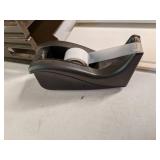 Lot of Office Supplies, Folders, Filing Trays, & Tape Dispenser