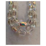 Vintage Austrian Crystal Necklace Full of Sparkle, Crystal Bracelets, Necklace, & Earrings