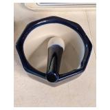 Wedgwood Psyche and Cupid Oval Tray in Tri-Color Jasper, Porcelain Mortar and Pestle, Square Serving Tray