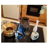 Beautiful Vases, Candle Holder, & Decorations