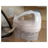 Vintage Iron & Hand Mixer