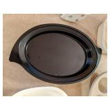 NordicWear Platter Holder, Villeroy & Boch Soufflé Round Casserole Dish, & Misc. Bake wear