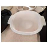 NordicWear Platter Holder, Villeroy & Boch Soufflé Round Casserole Dish, & Misc. Bake wear