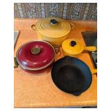 Mixed Lot of (3) Vintage Le Creuset, Capco, & Regal Wear Pots & Pans