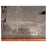 VTG Milwaukee Electric Tool Company Belt Buckle & VTG GE Edge Watt Miser II 35 Brass Belt Buckle
