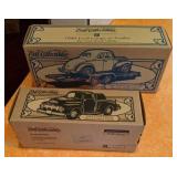 (2) Ertl Collectible Cars with Leviton Logo