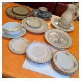 Mixed Vintage China & Misc. Pieces Coronet Allegro Royal Doulton Diamond China