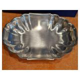 Pair of Gorham "Heritage" Silver Plate Serving Trays