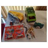 Mixed Lot of Collectable Toys, The Dukes of Hazard, Illco Toy Camera, & More