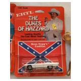 Mixed Lot of Collectable Toys, The Dukes of Hazard, Illco Toy Camera, & More