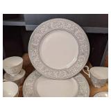Vintage Franciscan Masterpiece China Renaissance Platinum Placement for 6