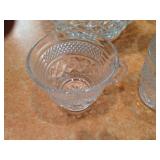 Gorgeous Crystal Punch Bowl Set w/ 24 Cups