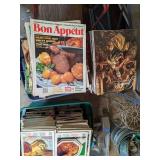 Vintage Lot of 1977/78 Bon Appetite Magazines and Others