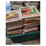Vintage Lot of 1977/78 Bon Appetite Magazines and Others