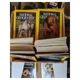 A Whole Lot of Vintage National Geographic Magazines