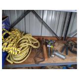 Large Garage Shelves and Assorted Contents