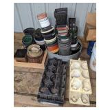 Large Assortment of Gardening Containers