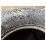 Set of (4) Tires: Goodyear, BF Goodrich