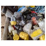 Assortment of Electrical Hardware and Supplies