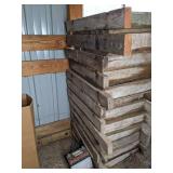 Lot of (10+) Custom Built Wooden Boxes