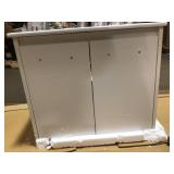 Timeless Home 24 in. W x 18.31 in. D x 19.69 in. H Single Bathroom Vanity in White with Porcelain good (good condition) see all pictures