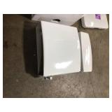 Caspian 2-Piece 1.1/1.6 GPF Dual Flush Elongated Toilet in White, Seat Included by Glacier Bay (good condition) see pictures