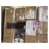 Pallet of assorted Ceiling Fans various sizes Customer Returns