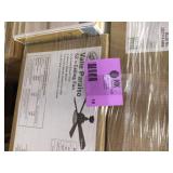 Pallet of assorted Ceiling Fans various sizes Customer Returns