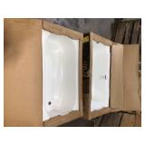 lot of 2 bathtubs (see pictures and description)