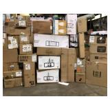 PALLET OF ASSORTED LIGHTING VARIOUS SIZES. SEE PICTURES!!!!