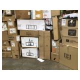 PALLET OF ASSORTED LIGHTING VARIOUS SIZES. SEE PICTURES!!!!